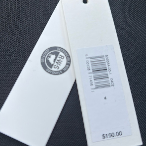 Banana Republic High Rise Modern Straight Siena Wool Italian Black Pant Sz 4. - Picture 7 of 8